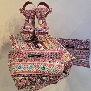 Dolce Gabbana Majolica sandals 38